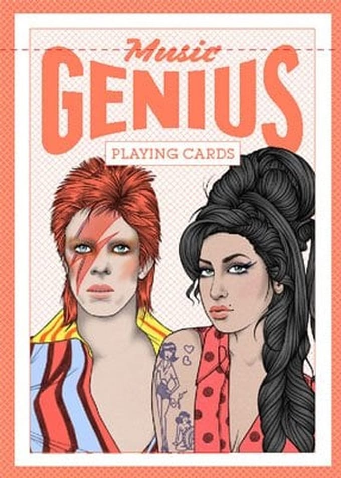 Genius Music Playing Cards