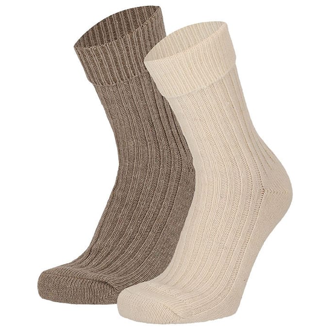 Casual sokken - Alpaca wol - Dames - Grijs / 35/38