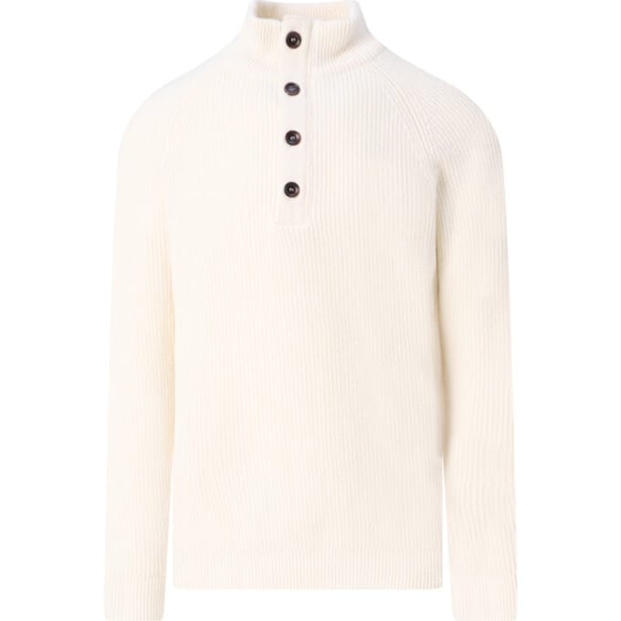 Campbell Trui Schipperstrui Hudson 099189 Antique White Mannen Maat - L