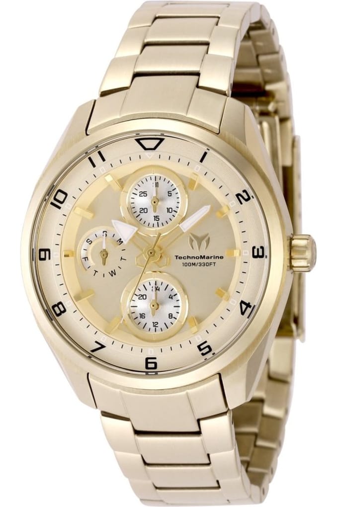 TechnoMarine OCEAN - QUANTUM TM-318111 Dames Quartz Horloge - 36 mm