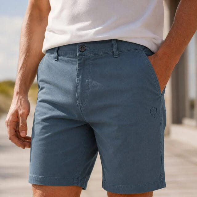 Q1905 Short dalen denim