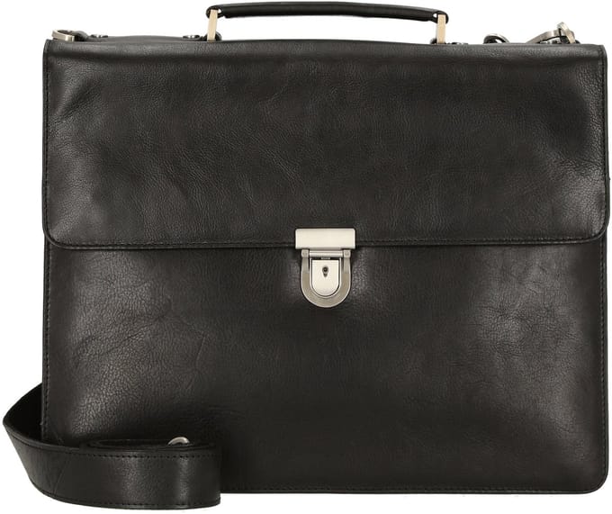Leonhard Heyden Tradition - Aktetas 1 Fach Leder 15 38 cm (schwarz)