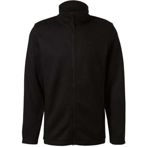 CRIVIT Heren fleecevest (Zwart, M)
