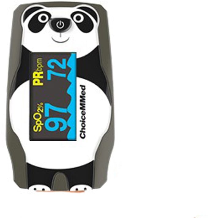 ChoiceMMed - Saturatiemeter - Speciaal voor kinderen - Model: Panda -Zwart met Wit