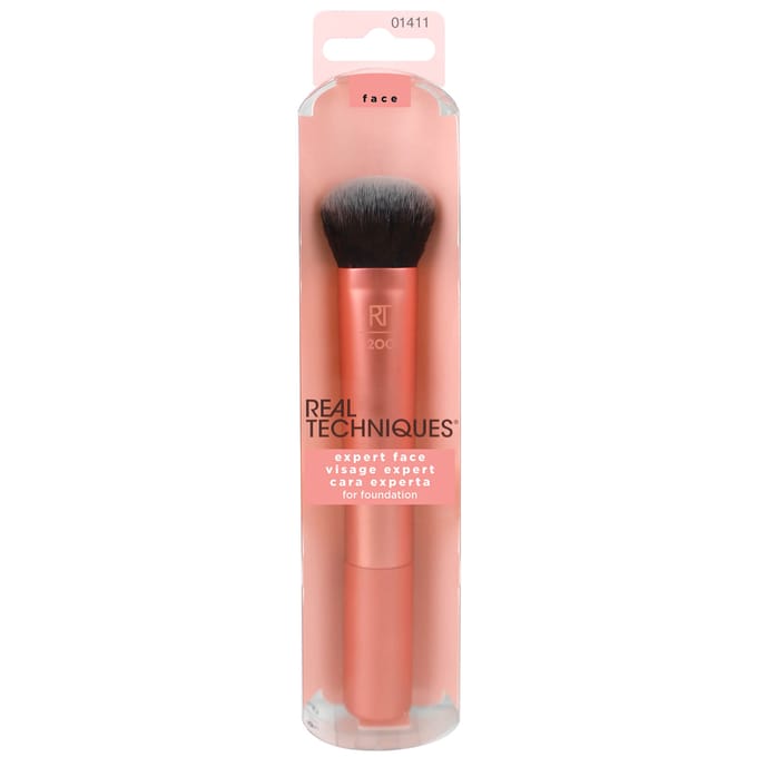 Real Techniques Expert Face Brush - Foundation kwast voor blenden - Ultraplush vezels