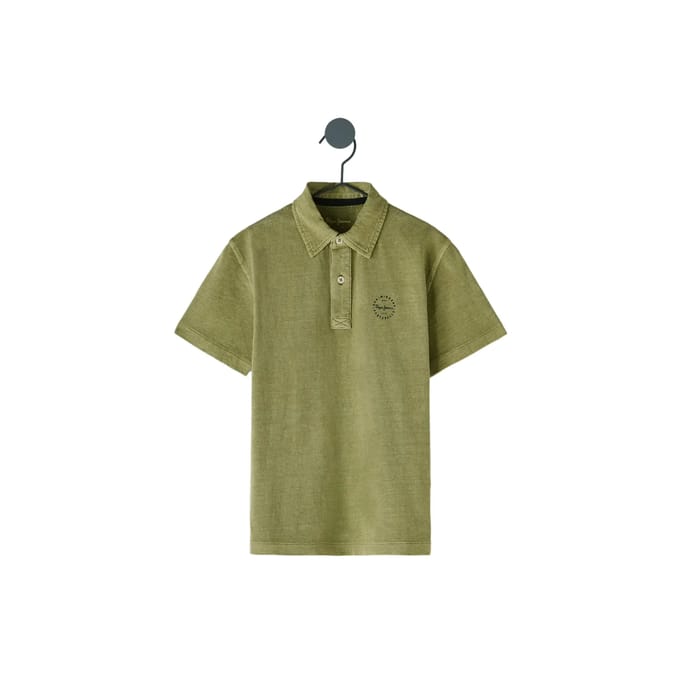 Pepe Jeans Logan Korte Mouw Poloshirt Groen 14 Years Jongen