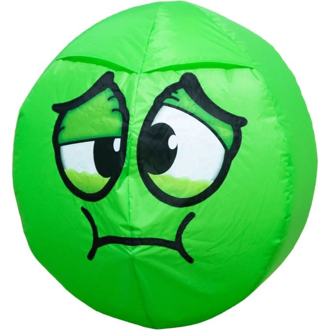 Windzak HQ Bouncing Moodeez Sick 126368 Groen 60 cm