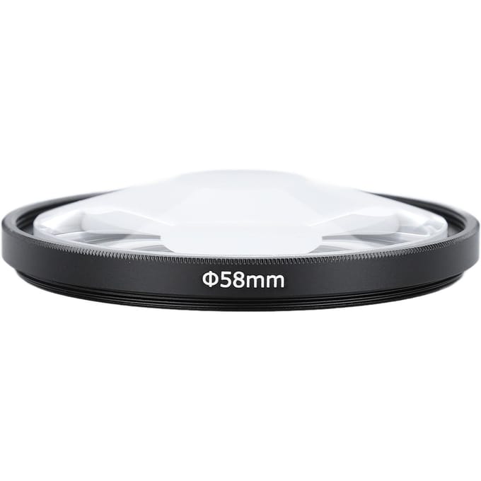 55mm Lensfilter Swirl Halo-effecten Optisch Glas Lensfilter met Filteradapterring voor Portret black