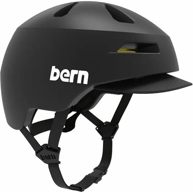 Bern Nino 2.0 Matte Black - Medium - Kids Junior helm