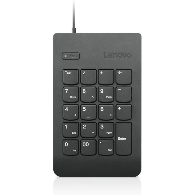 Lenovo KBD_BO Num Keypad 1 numeriek toetsenbord Universeel USB Zwart