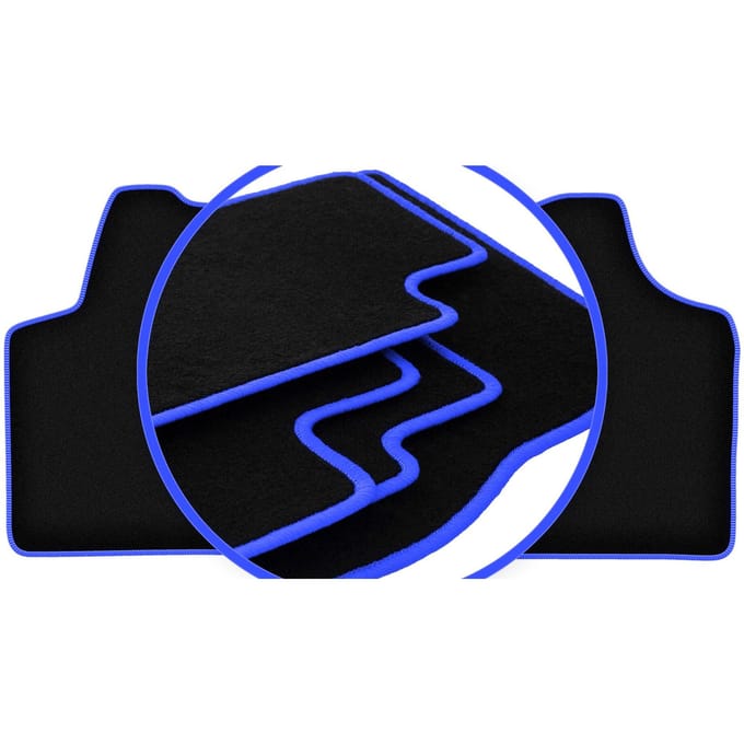CARLUX-BLUE automatten voor: Citroen Jumpy II bestelwagen (2007-2016)