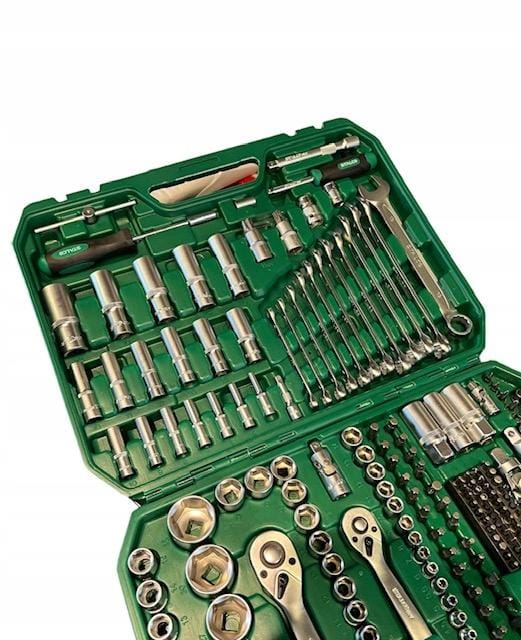Stalco Gereedschapskist 219 Delen: Sleutels & Doppen