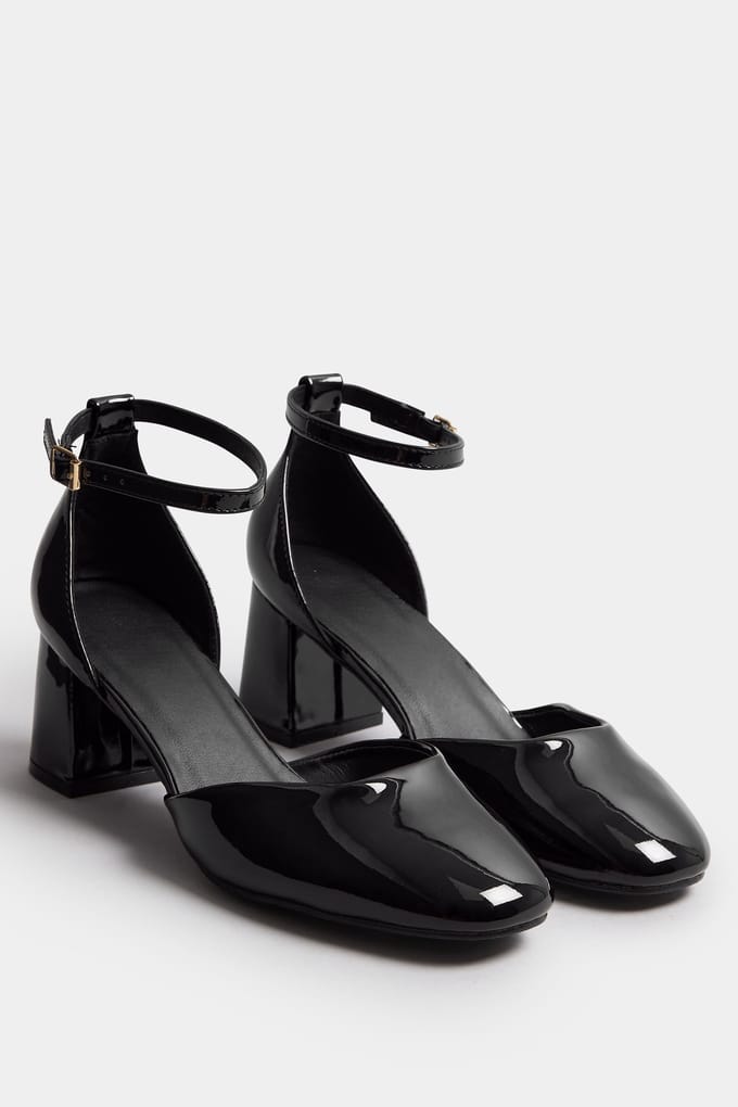 Yours Zwarte Mary Janehakken Met Extra Brede Eeepasvormsize 37EEE