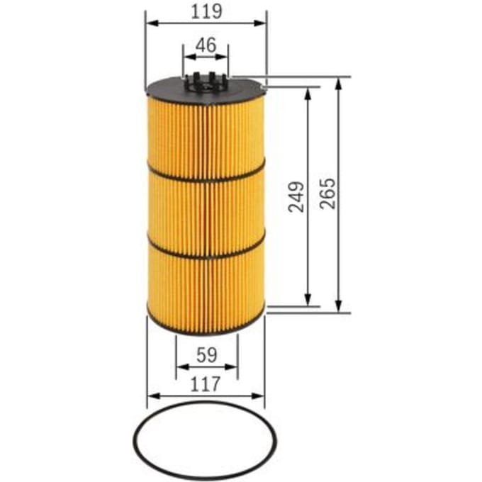 Oliefilter BOSCH F 026 407 192