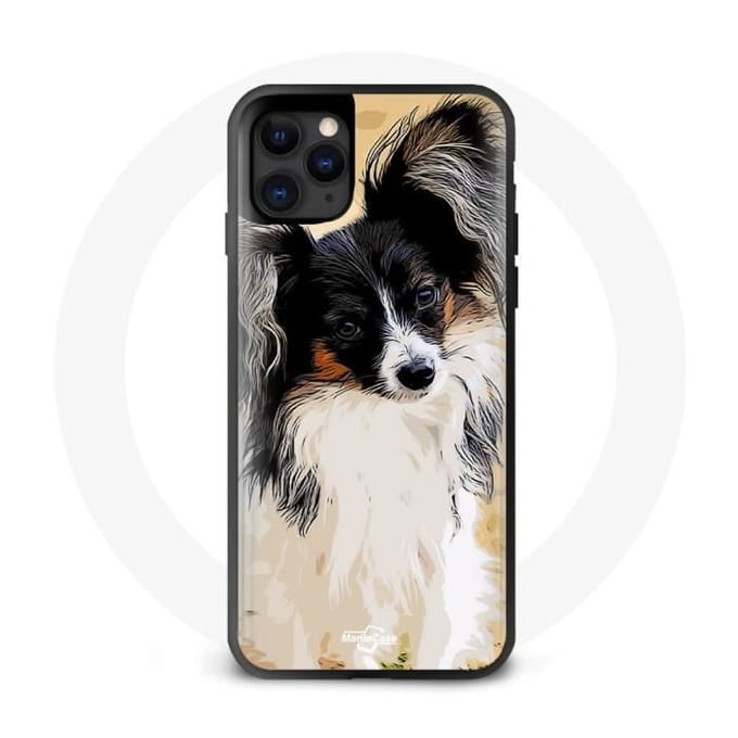 Coque Iphone 11 Pro Epagneul Japonais Blonds