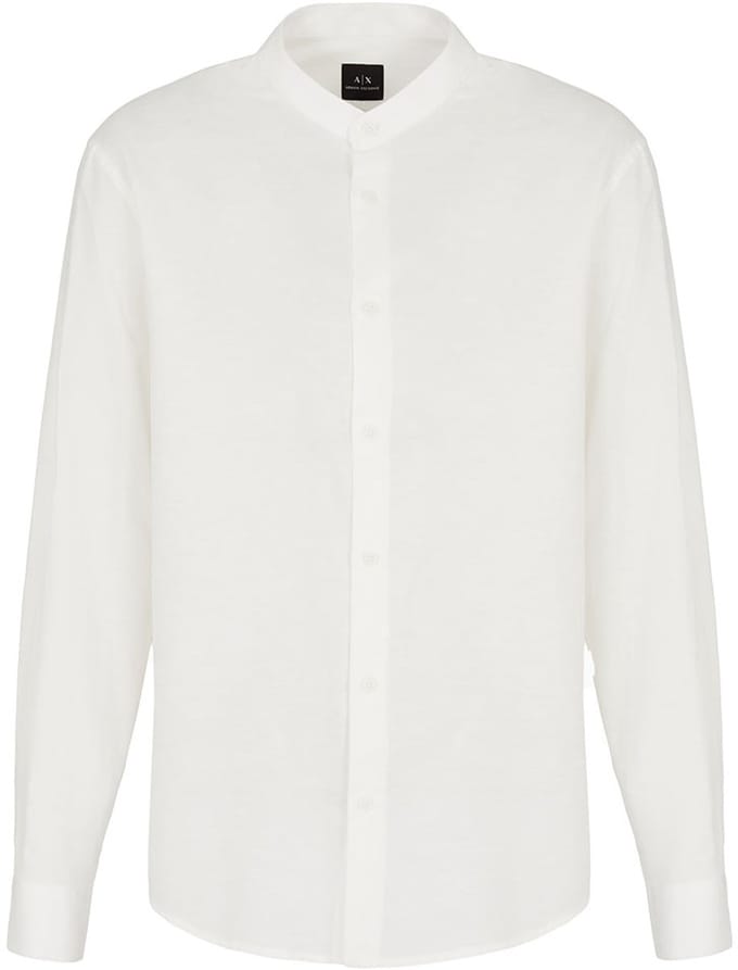 Armani Exchange Xm000717_af13181 Overhemd Met Lange Mouwen Wit XS Man