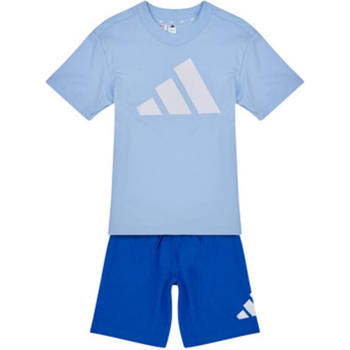 Adidas Essentials Tee Set Blauw 3-4 Years Kinderen