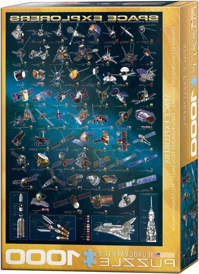 Eurographics Space Explorers Puzzel (1000 Stukjes)