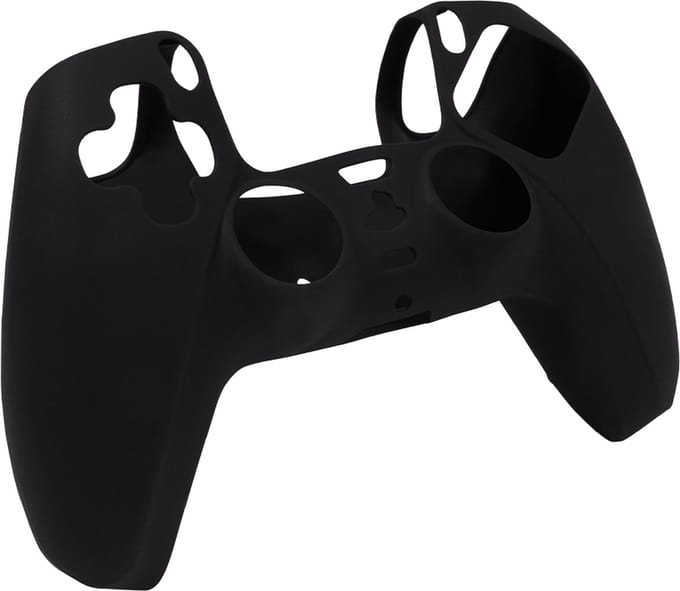 Qware Gaming - Siliconen Beschermhoes Zwart - PS5 - Dualsense - Controller - Bescherming - Protectie