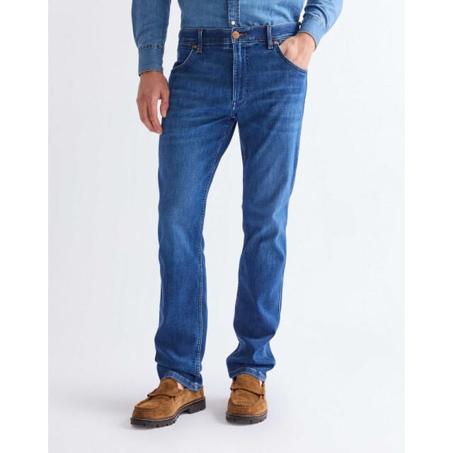 Wrangler - Greensboro - Heren Regular Straight-fit Jeans - Dandelion Summer