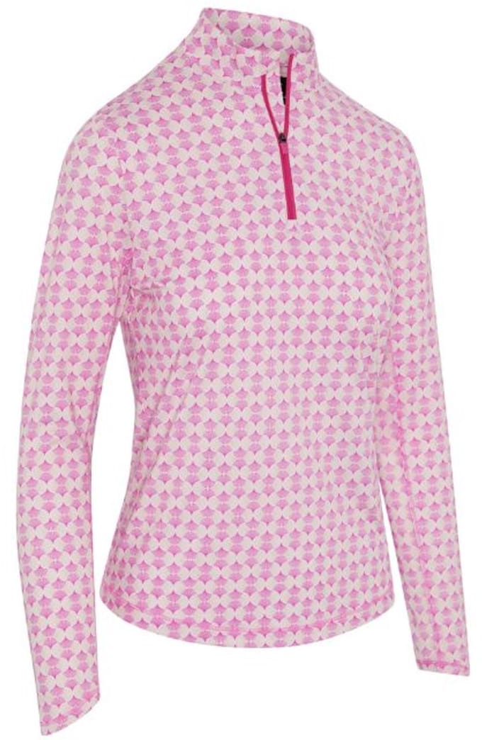 Callaway Premium Opti Dri Midlayer Pink Beige