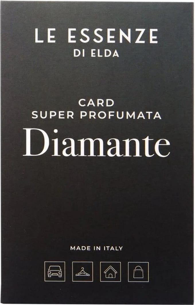 Wasparfum Geurkaart - Le Essenze di Elda - DIAMANTE