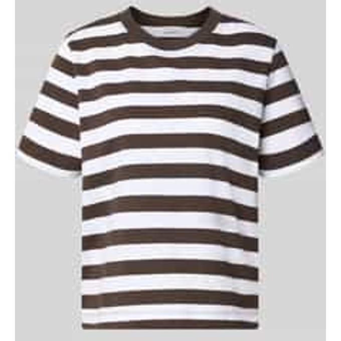 Boxy fit T-shirt van pure Katoen Model 'ESSENTIAL'
