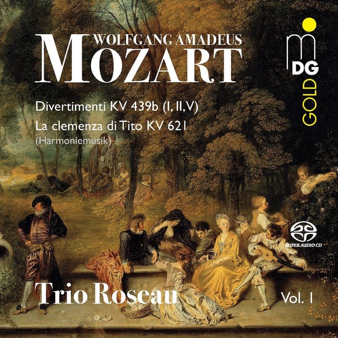 Trio Roseau - Mozart: Divertimenti Kv 439B (SACD)