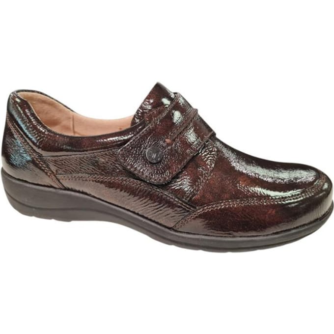 Caprice Lak Dames Bandschoenen H - Bordeaux - 39