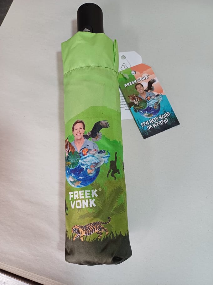 Freek vonk kinder paraplu groen