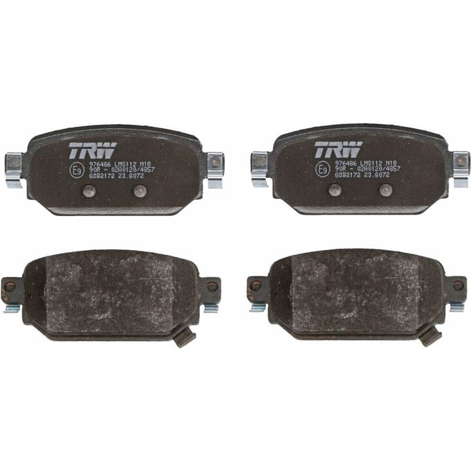 Remblokset TRW GDB2172, achter