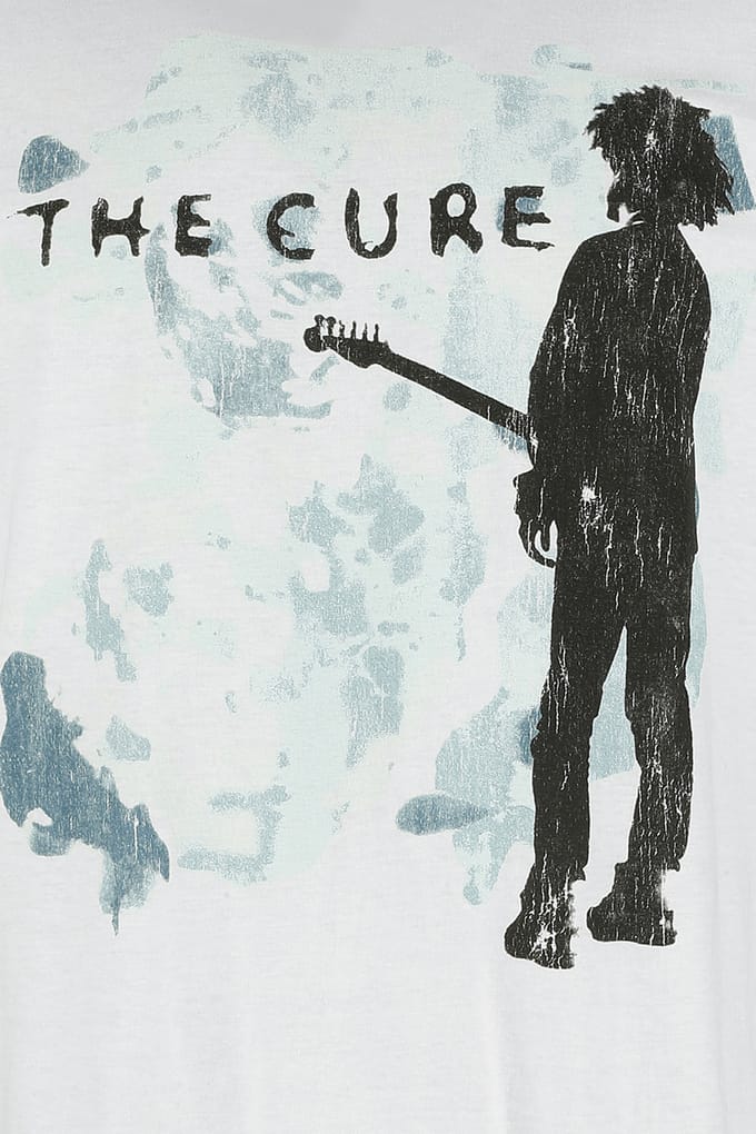 The Cure T-shirt - BDC Water - S tot 3XL - voor Mannen - wit