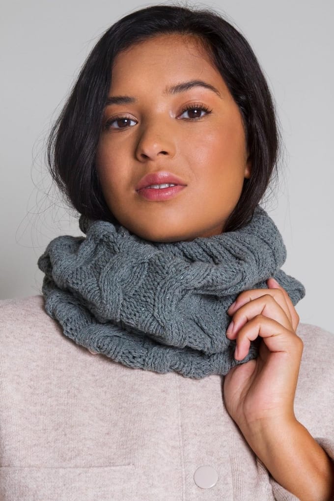 Twelve Million - Colsjaal - Duurzaam Gerecyclede Denim - "Denali''  - Army Green