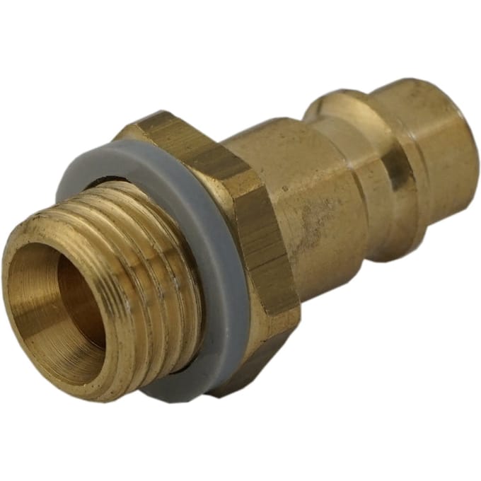 Messing DN 5 Luchtkoppeling Insteeknippel G 3/8 inch Buitendraad [5 Stuks]