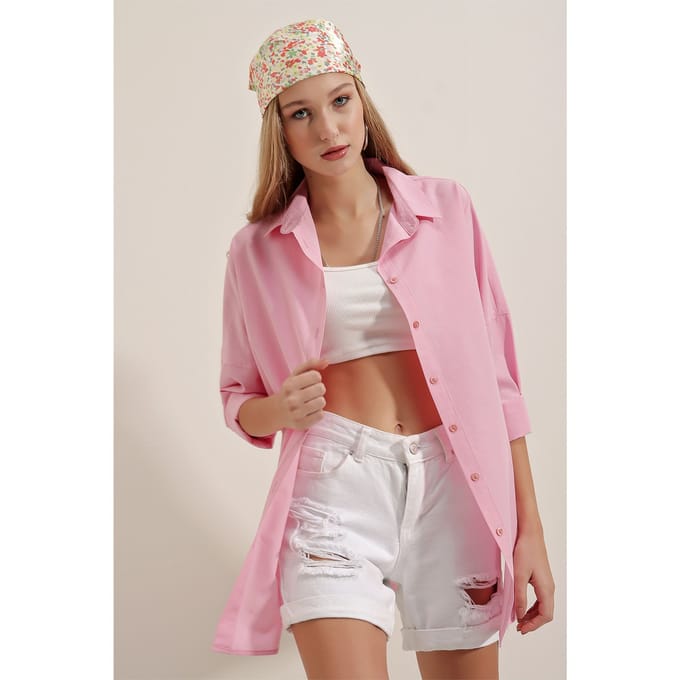 Oversized Poplin 2-Pack Shirt