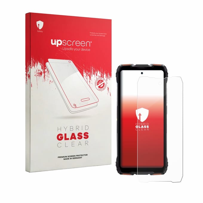 upscreen - Screenprotector voor Blackview Rock 3 - Folie Beschermfolie Beschermglas transparant