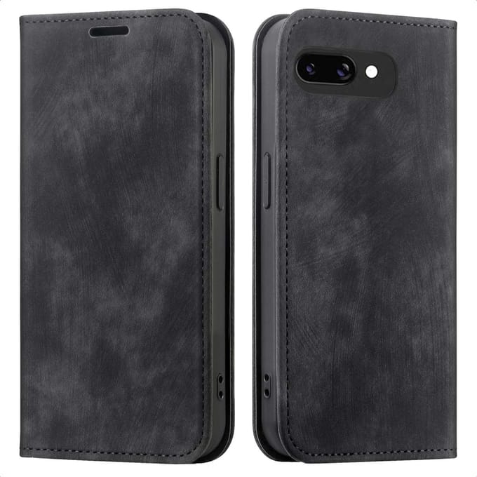 imoshion Hoesje - Geschikt voor Google Pixel 9a - Slim Bookcase - Zwart