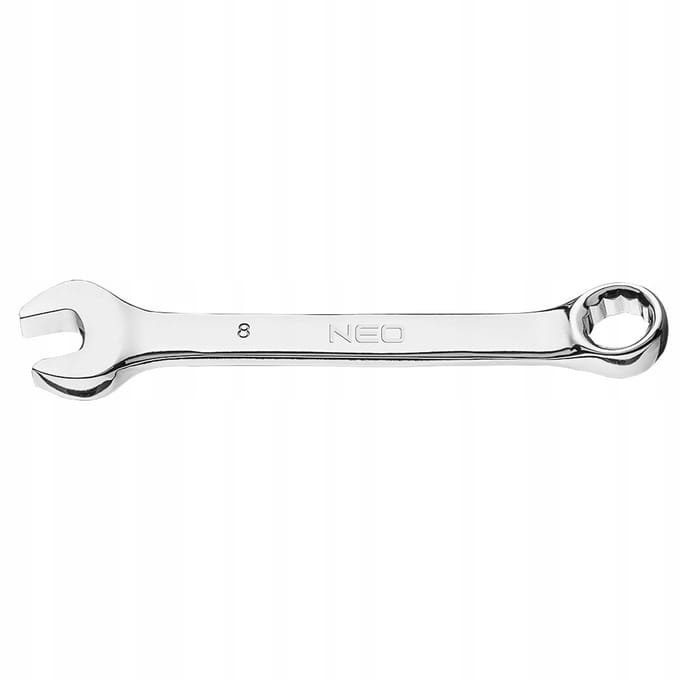 NEO - Ringsteeksleutel - 8 x 90 mm - Hoge kwaliteit - Krótkie ramię