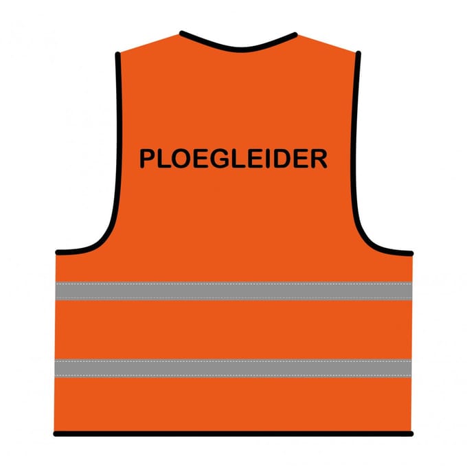 Ploegleider hesje oranje