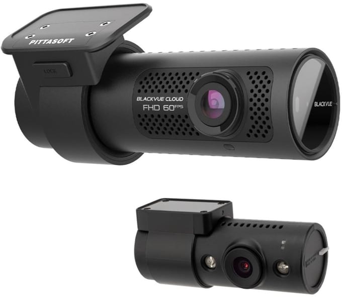 BlackVue DR770X-2CH IR Full HD Cloud Dashcam 64GB Auto Video Recorder Zwart