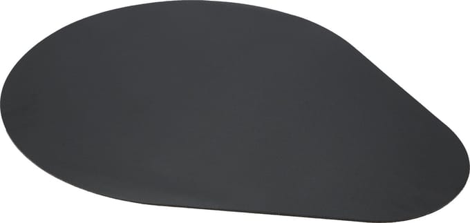 Moments by Point-Virgule placemat - kunstleer - zwart - 45x36cm