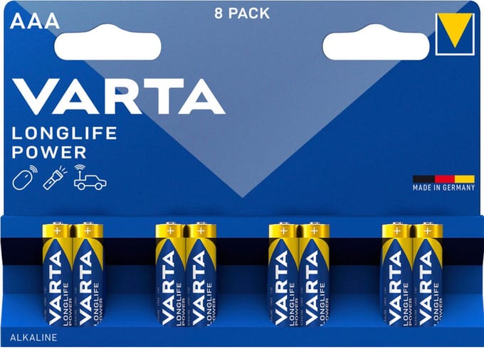 Varta Longlife Power AAA 4 stuks