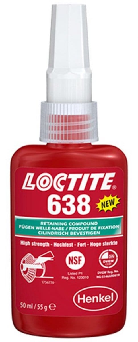 Loctite Lijm 638 Sterk Universeel 50Ml