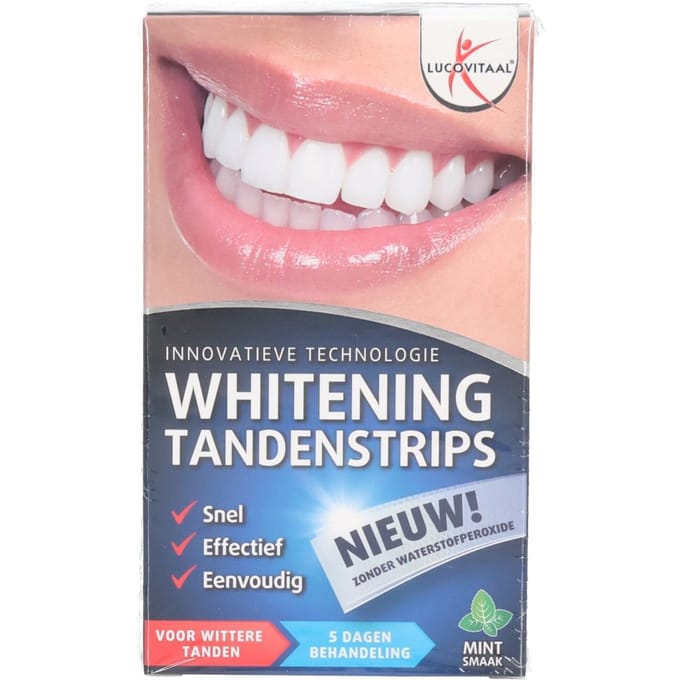 Lucovitaal Whitening Tandenstrips - 5 sets