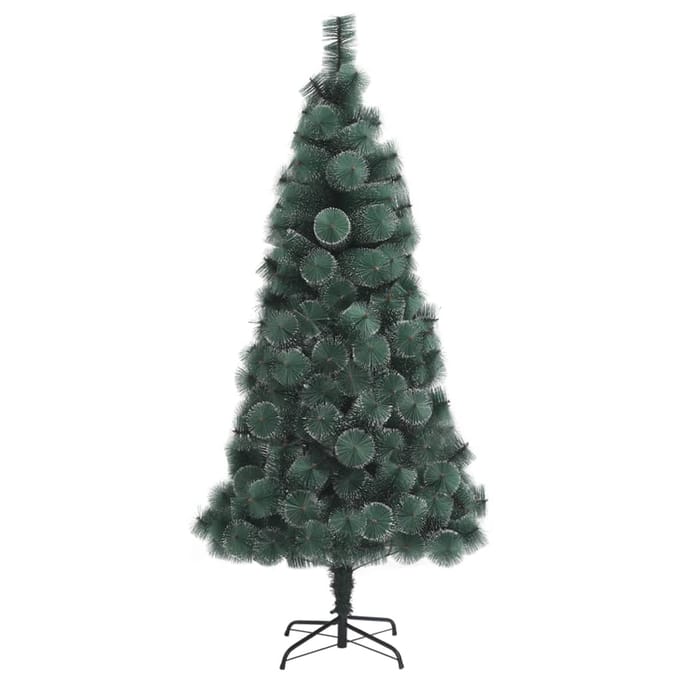 vidaXL - Kunstkerstboom - met - standaard - 120 - cm - PET - groen