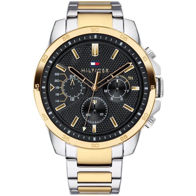 Tommy Hilfiger Decker 1791559 Heren Horloge 48mm 5 ATM
