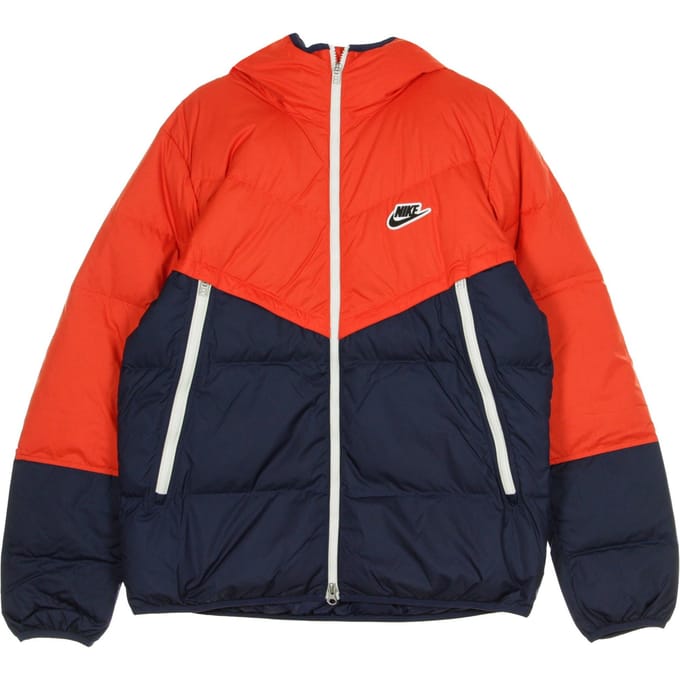 Sportkleding herendons Windrunner Chilirood/middernachtmarine/zwart donsjack