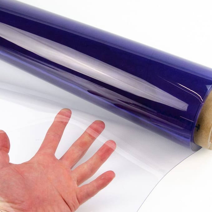 Transparant Raamzeil PVC per meter - Dikte: - Breedte: