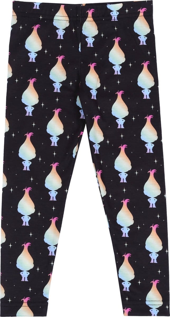 Zwarte Leggings Trollen DREAMWORKS