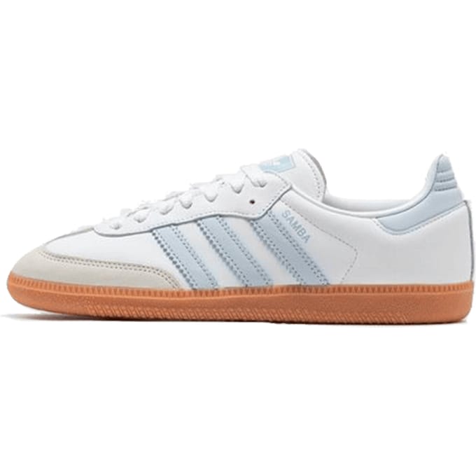 Adidas Samba OG White Halo Blue Gum